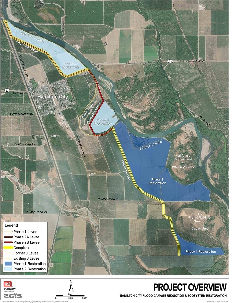 Spotlight on Hamilton City levee project Central Valley Flood Protection Board