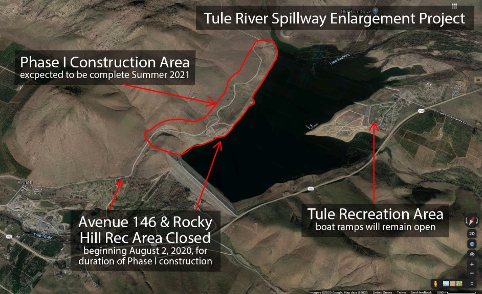 Tule River Spillway Enlargement Project Central Valley Flood
